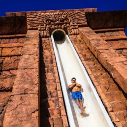 Caribbean Aquaventure Mayan Temple