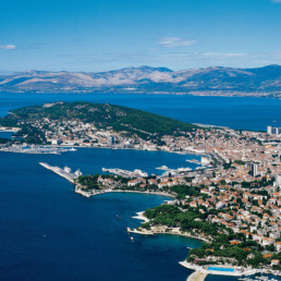 Croatia- split bird view