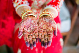 India- Hands with Henna