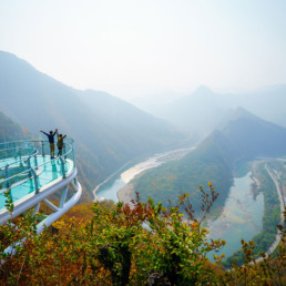 South Korea Jeongseon Byeongbangchi Skywalk