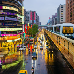 Street View of Taipei - Taiwan