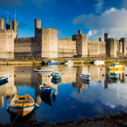 Wales - Caermarfon Castle